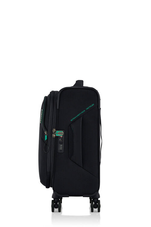 APPLITE 5 CARRY-ON SUITCASE EXPANDABLE (55cm) Black