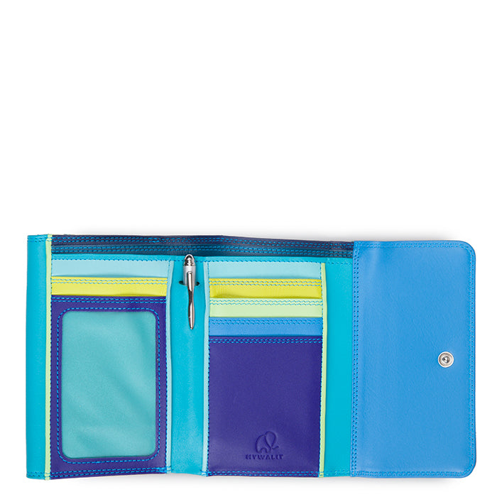 Double Flap Purse/Wallet (Sea Scape)