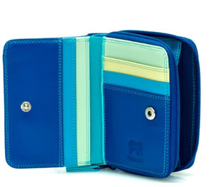 Small Zip Wallet (Seascape)