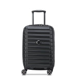 SHADOW 5.0 55CM 4 DOUBLE WHEELS EXPANDABLE CABIN TROLLEY CASE (BLACK)