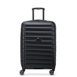 SHADOW 5.0 66 CM 4 DOUBLE WHEELS EXPANDABLE TROLLEY CASE  (BLACK)