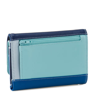 Double Flap Purse/Wallet (Denim)